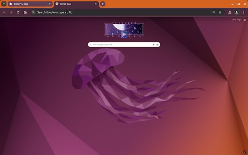 Ubuntu Jammy Jellyfish Official Artwork  from Chrome web store to be run with OffiDocs Chromium online