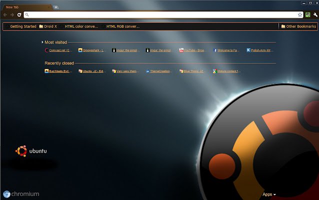 Ubuntu_JZ из интернет-магазина Chrome будет запускаться с онлайн-версией OffiDocs Chromium