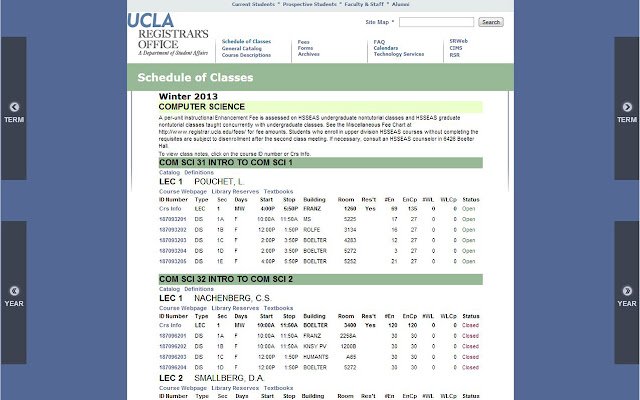 Penukar Istilah Pendaftar UCLA daripada kedai web Chrome untuk dijalankan dengan OffiDocs Chromium dalam talian