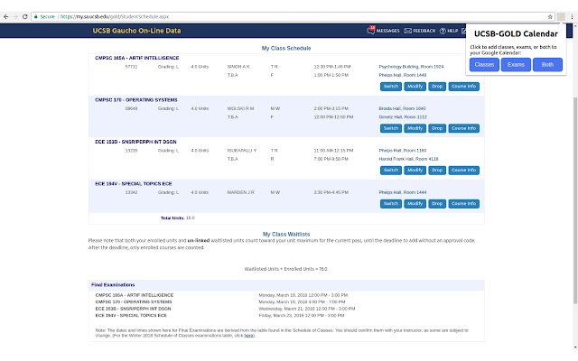 Calendarul ucsb gold din magazinul web Chrome va fi rulat cu OffiDocs Chromium online