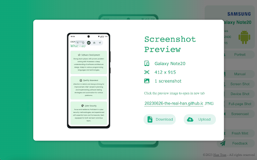 U Eyes: Mobile Device Simulator  from Chrome web store to be run with OffiDocs Chromium online