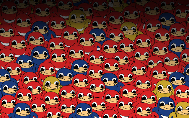 Ugandan Knuckles  from Chrome web store to be run with OffiDocs Chromium online