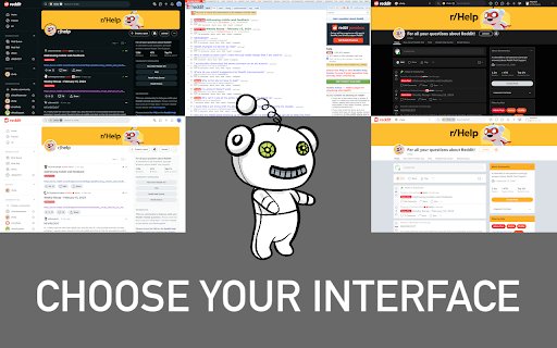 UI Changer for Reddit  from Chrome web store to be run with OffiDocs Chromium online