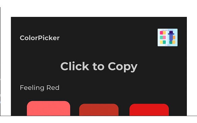 UI ColorPicker da Chrome Web Store para ser executado com OffiDocs Chromium online