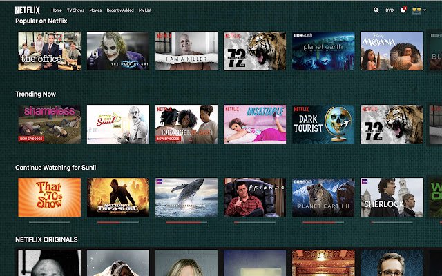 UiFix for netflix.com  from Chrome web store to be run with OffiDocs Chromium online