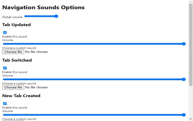 UI เสียงจาก Chrome เว็บสโตร์ที่จะรันด้วย OffiDocs Chromium ออนไลน์