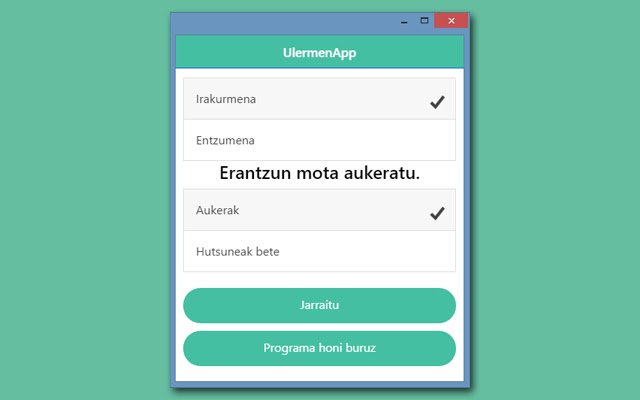 UlermenApp ze sklepu internetowego Chrome do uruchomienia z OffiDocs Chromium online