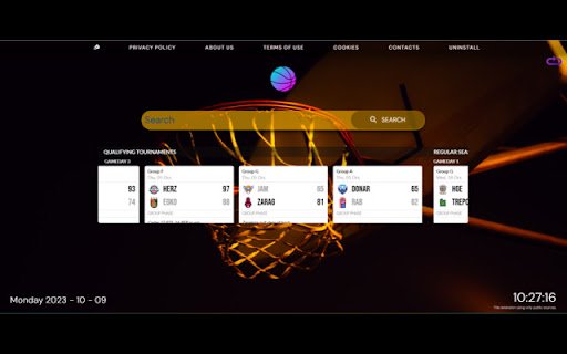 Ultimate Basketball Fan Extension  from Chrome web store to be run with OffiDocs Chromium online