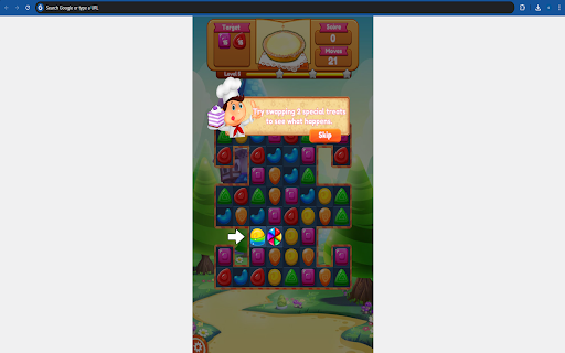 Ultimate Cookie Blast Mania Game  from Chrome web store to be run with OffiDocs Chromium online