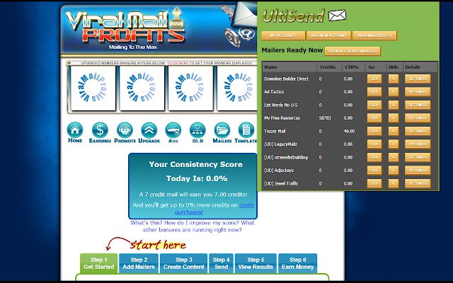 Ultisend ຈາກ Chrome web store ເພື່ອດໍາເນີນການກັບ OffiDocs Chromium ອອນໄລນ໌