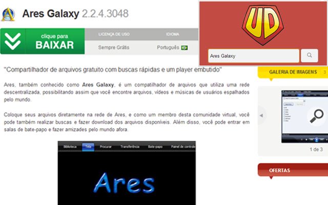 Ultradownloads QuickSearch  from Chrome web store to be run with OffiDocs Chromium online
