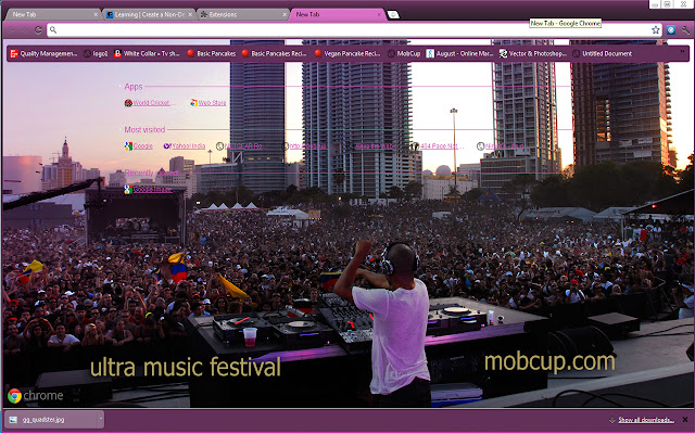 Ultra Music Festival (Miami) music umf  from Chrome web store to be run with OffiDocs Chromium online