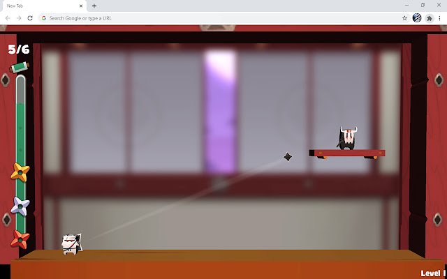 Gra Ultra Ninja Shooter ze sklepu internetowego Chrome, którą można uruchomić za pomocą OffiDocs Chromium online