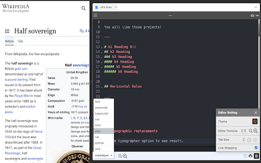 Ultra Notes from Chrome web store to be run with OffiDocs Chromium online Ultra Notes from Chrome web store to be run with OffiDocs Chromium online