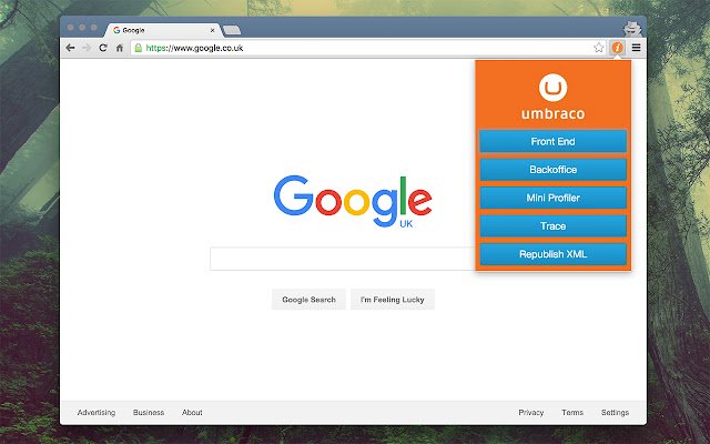 כלי Umbraco מחנות האינטרנט של Chrome שיופעלו עם OffiDocs Chromium באינטרנט