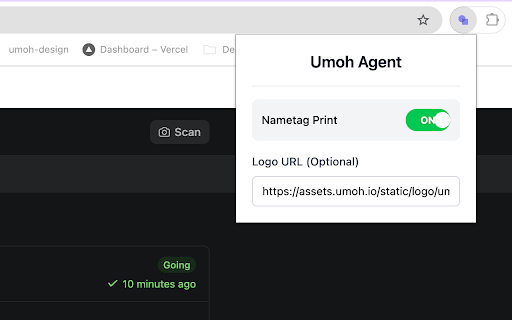 Umoh Agent  from Chrome web store to be run with OffiDocs Chromium online