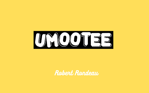 Umootee Enjoy Expressing Your Personality from Chrome web store to be run with OffiDocs Chromium online Umootee Enjoy Expressing Your Personality from Chrome web store to be run with OffiDocs Chromium online