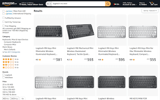 UnAmazon  from Chrome web store to be run with OffiDocs Chromium online