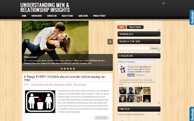 OffiDocs Chromium online で実行される Chrome Web ストアからの Men Relationship Insights の理解