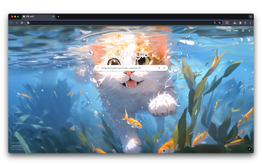 Underwater Cat Live Wallpaper  from Chrome web store to be run with OffiDocs Chromium online