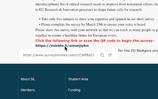 Unfold by Nimble Links  from Chrome web store to be run with OffiDocs Chromium online