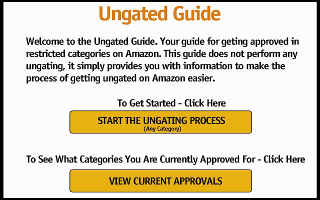 Ungated Guide  from Chrome web store to be run with OffiDocs Chromium online