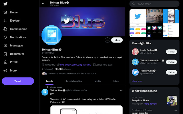 Unhex NFT Twitter Pics  from Chrome web store to be run with OffiDocs Chromium online