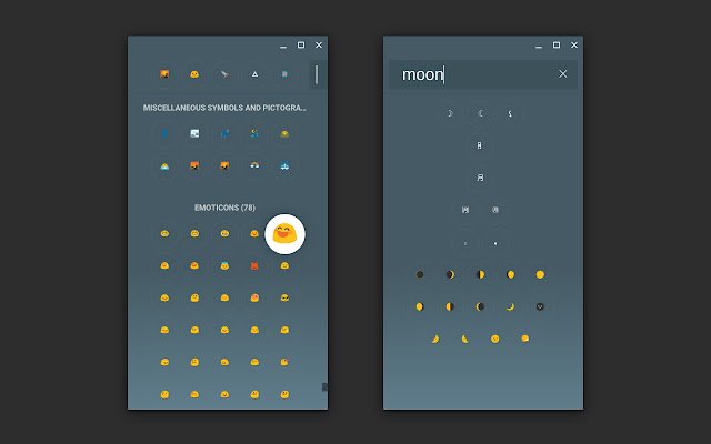 Unicode daripada kedai web Chrome untuk dijalankan dengan OffiDocs Chromium dalam talian