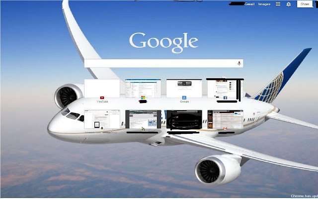 United Airline 787 ze sklepu internetowego Chrome do uruchomienia z OffiDocs Chromium online