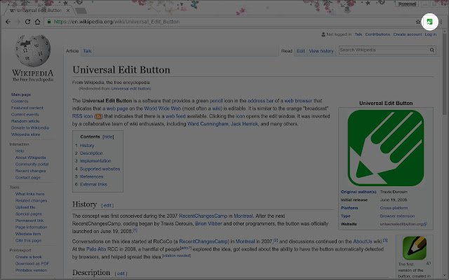 Butang Edit Universal daripada kedai web Chrome untuk dijalankan dengan OffiDocs Chromium dalam talian