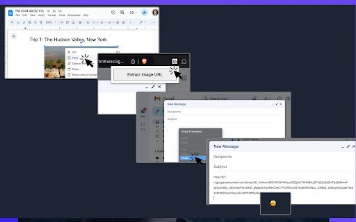 Universal Image URL Extractor  from Chrome web store to be run with OffiDocs Chromium online