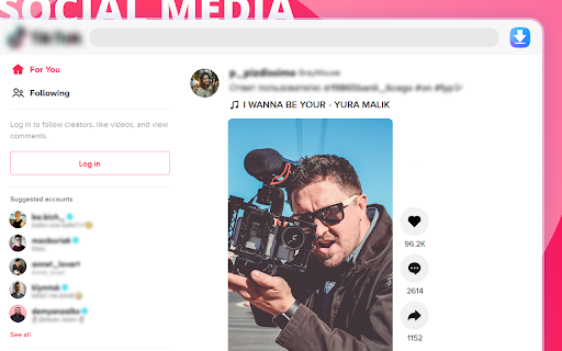 Universal Video Downloader  from Chrome web store to be run with OffiDocs Chromium online