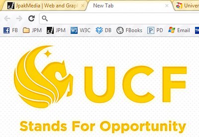 University Of Central Florida Stripes Theme mula sa Chrome web store na tatakbo sa OffiDocs Chromium online