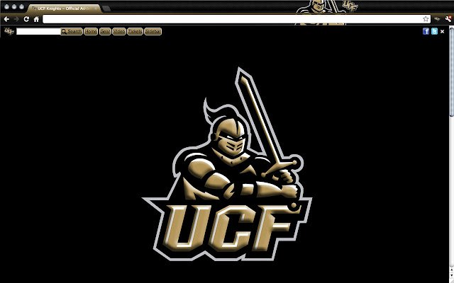 O tema da University of Central Florida da Chrome Web Store será executado com o OffiDocs Chromium online