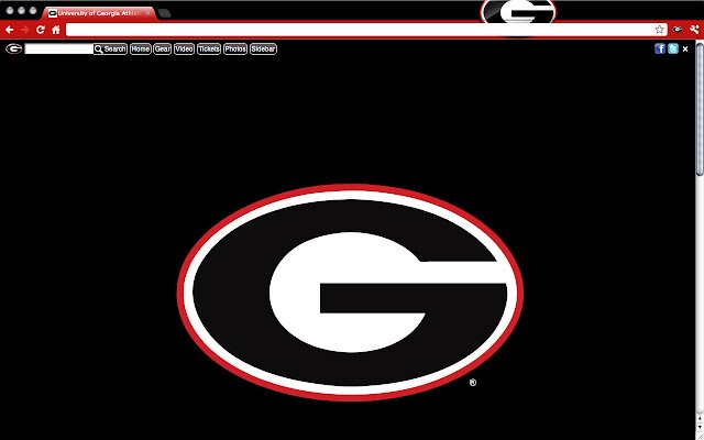 University of Georgia Theme  from Chrome web store to be run with OffiDocs Chromium online