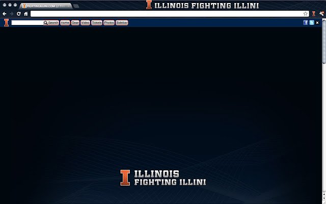 El tema de la Universidad de Illinois de la tienda web de Chrome se ejecutará con OffiDocs Chromium en línea