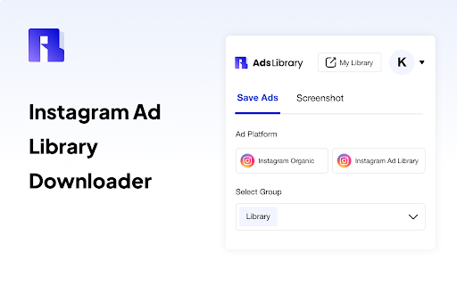 Unlimited download of Instagram and Facebook ad from Chrome web store to be run with OffiDocs Chromium online Unlimited download of Instagram and Facebook ad from Chrome web store to be run with OffiDocs Chromium online