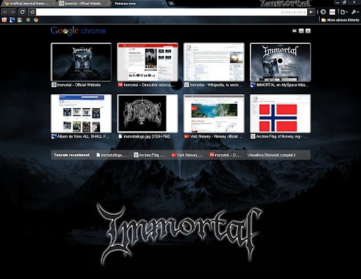 Onofficieel Immortal-thema uit de Chrome-webwinkel om online met OffiDocs Chromium te gebruiken