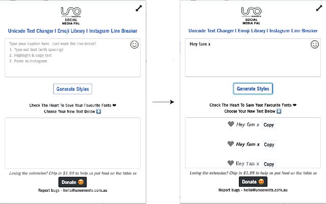 UNOs Social Media Pal  from Chrome web store to be run with OffiDocs Chromium online