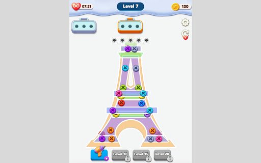 Unscrew Bolt Puzzle Game  from Chrome web store to be run with OffiDocs Chromium online