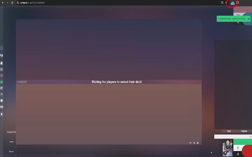 Untap Clock Extension  from Chrome web store to be run with OffiDocs Chromium online