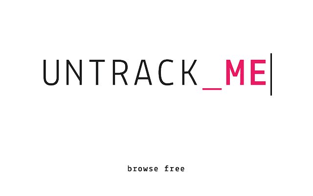 UntrackMe  from Chrome web store to be run with OffiDocs Chromium online