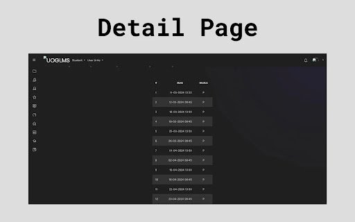 UOG LMS Beauty Parlour  from Chrome web store to be run with OffiDocs Chromium online
