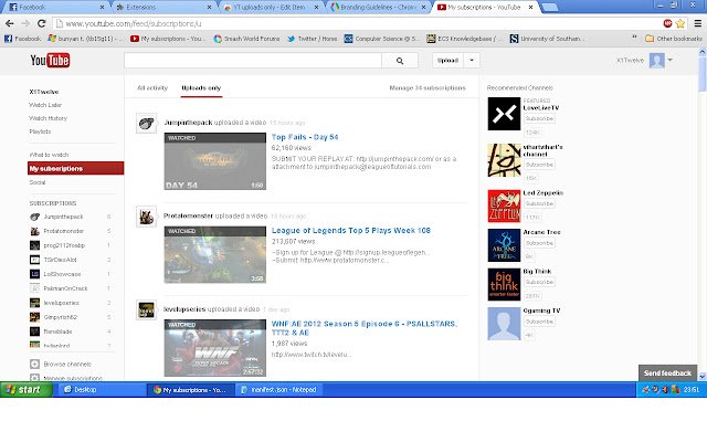 Uploads Only for Youtube™  from Chrome web store to be run with OffiDocs Chromium online