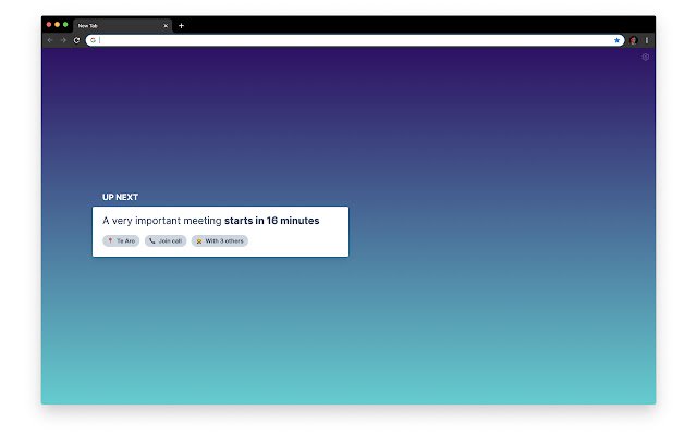 Up Next  from Chrome web store to be run with OffiDocs Chromium online