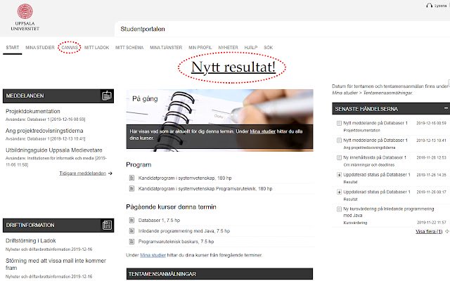 Uppsala Universitet ++  from Chrome web store to be run with OffiDocs Chromium online