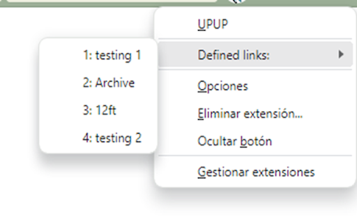upup+  from Chrome web store to be run with OffiDocs Chromium online