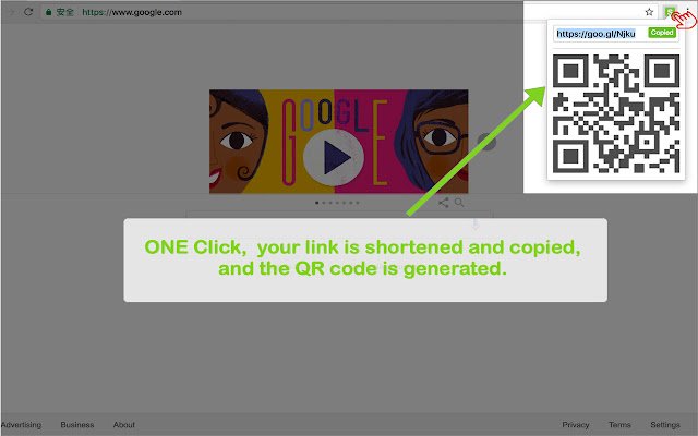 URL Shortener with QR Code  from Chrome web store to be run with OffiDocs Chromium online