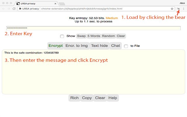 URSA Privacy mula sa Chrome web store na tatakbo sa OffiDocs Chromium online