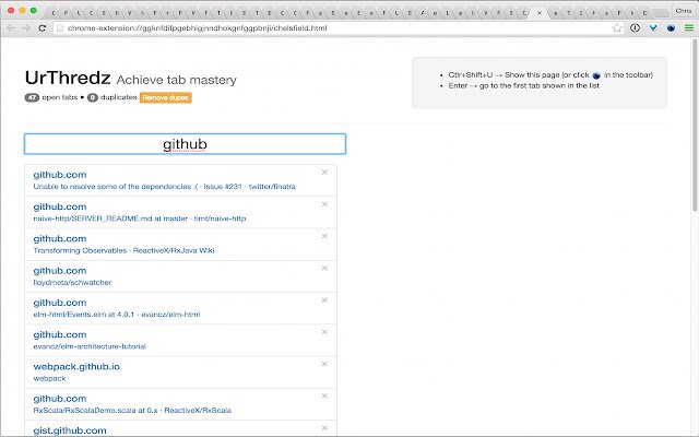 UrThredz  from Chrome web store to be run with OffiDocs Chromium online